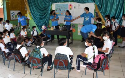 Voluntariado UNICEF – UNICA realiza intervención con niños del Colegio Santo Domingo