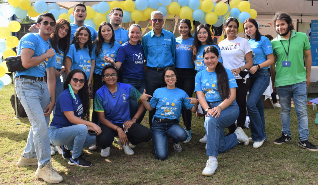 UNICA y UNICEF celebran el Día Internacional del Voluntariado con el programa de voluntarios de distintas universidades del país