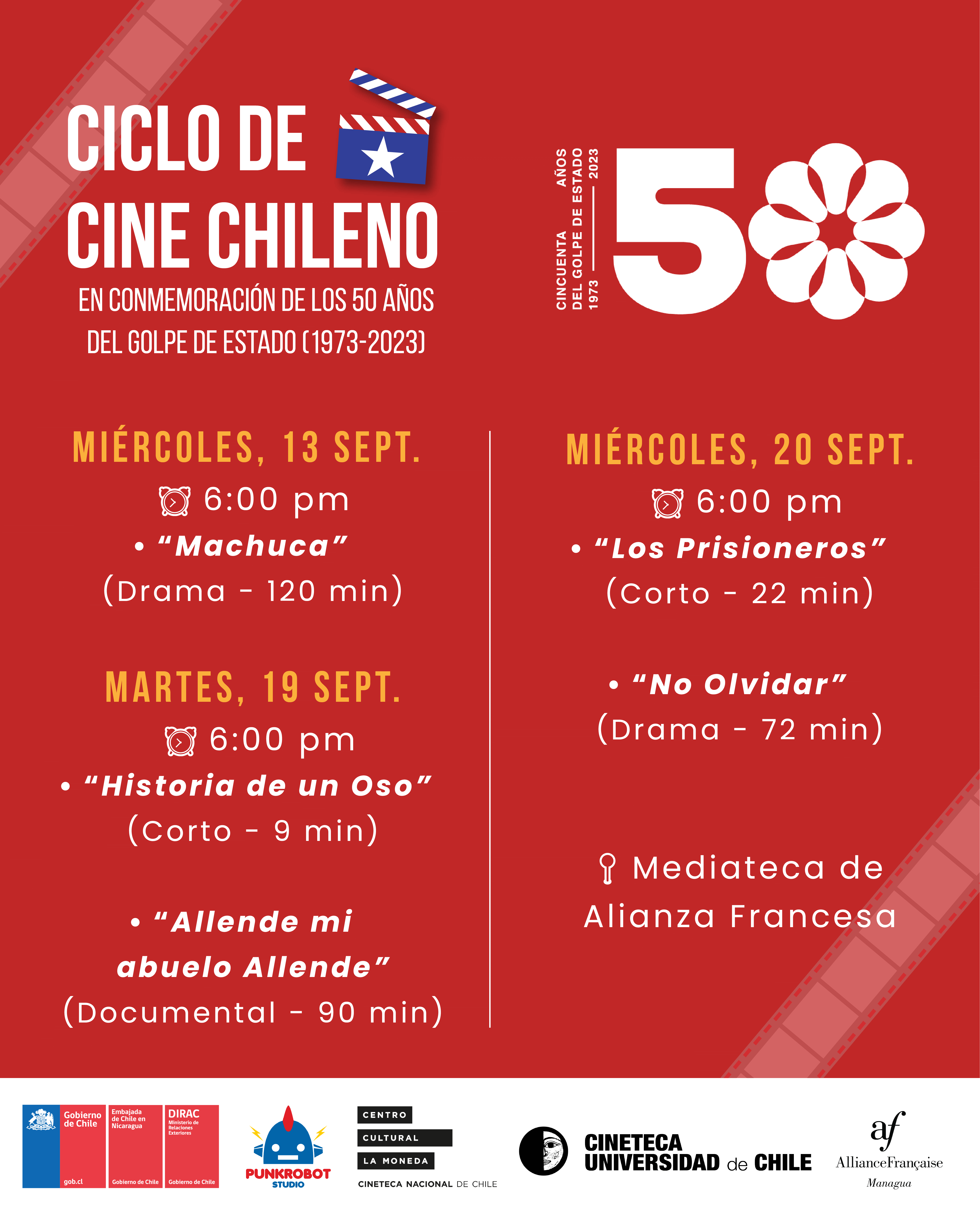 UNICA Internacional - Ciclo de Cine Chileno