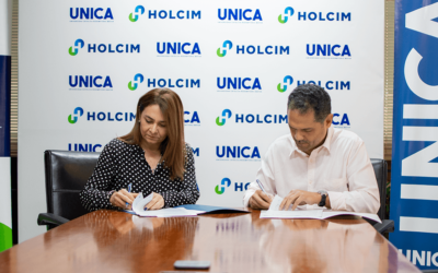 UNICA y HOLCIM Nicaragua Firman Convenio de Colaboración para Impulsar el Desarrollo Profesional